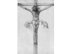 mwe07306 Albrecht Dürer  Studie zum »Ober St. Veiter Altar« Christus am Kreuz