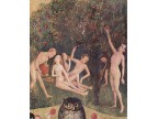 mwe01918.  Hieronymus Bosch  Der Garten der Lüste, Mitteltafel  Der Garten der Lüste, Detail