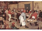 mwe02462  Pieter Bruegel d. Ä.  Bauernhochzeit
