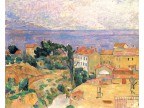 mwe03848 Paul Cézanne Blick auf L'Estaque (Gegend bei Marseille)