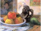 mwe08877 Paul Gauguin Stilleben mit Äpfeln, Birne und Krug