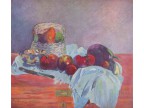 mwe08881 Paul Gauguin  Stilleben mit Früchten, Korb und Messer
