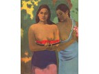 mwe08906 Paul Gauguin  Zwei Mädchen mit Mangoblüten