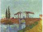 mwe09503 Vincent Willem van Gogh  Die Anglois-Brücke bei Arles (Die Zugbrücke)
