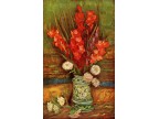 mwe09598 Vincent Willem van Gogh Stilleben mit roten Gladiolen