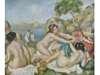 mwe20010 Pierre-Auguste Renoir  Drei badende Mädchen mit Krabbe