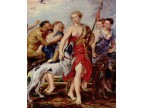 mwe20653  Peter Paul Rubens  Diana mit Nymphen, beim Aufbruch zur Jagd