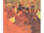 mwe23514  Henri de Toulouse-Lautrec  Das Promenoir des »Moulin Rouge«