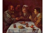 mwe24161  Diego Velázquez  Bauern beim Mahl (»El Almuerzo«)